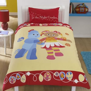 In The Night Garden Iggle Piggle and Upsy Daisy - Single Duvet Set