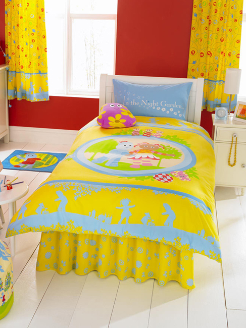 In the Night Garden Single Duvet Cover and Pillowcase Bedding
