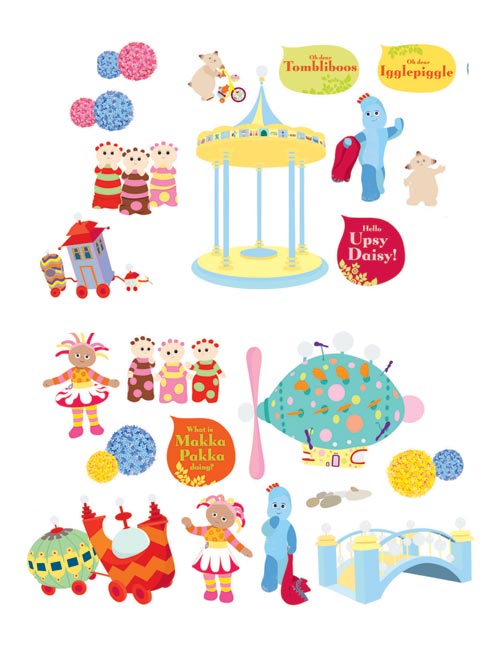 Wall Stickers Stikarounds 21 pieces