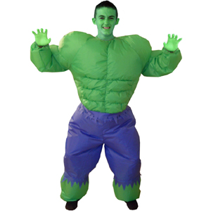 Incredible Hulk Fancy Dress Inflatable Costume