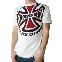 Independent Mens Independent Axl Tee White