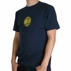 Independent Mens Independent Burn Out Tee Denim