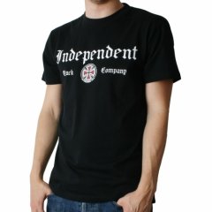 Mens Independent Gothic Tee Black