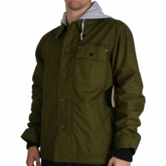 Independent Mens Independent Ricochet Jacket Military Green