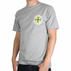 Independent Mens Independent T/c Colour Cross Tee Heather