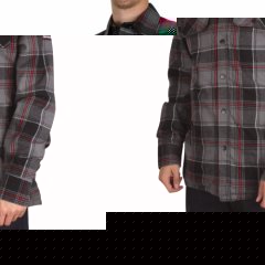 Mens Independent Token Shirt Grey Haze