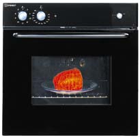 INDESIT FM70P BLK/GLASS