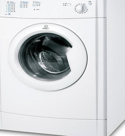 Indesit IDV75 Freestanding 7kg Tumble Dryer in White C energy rating