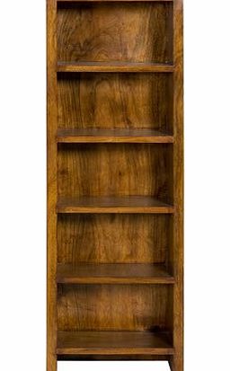 Indian Furniture Wooden Storage Shelves - CD Rack - Solid Sheesham - 5 Shelves - Modern Design