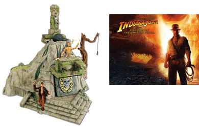 Indiana Jones Crystal Skull Playset