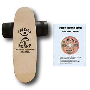 Indo Board Mini Pro Balance Trainer - Natural