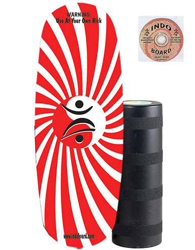 Indo Board Mini Pro Balance trainer - Red Stripe
