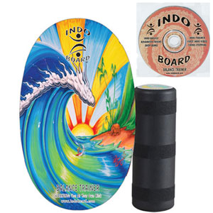 Indo Board Original Balance trainer - Bamboo Beach