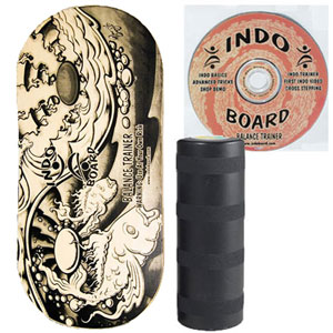 Indo Board Rocker Pack Balance trainer - Ying Yang