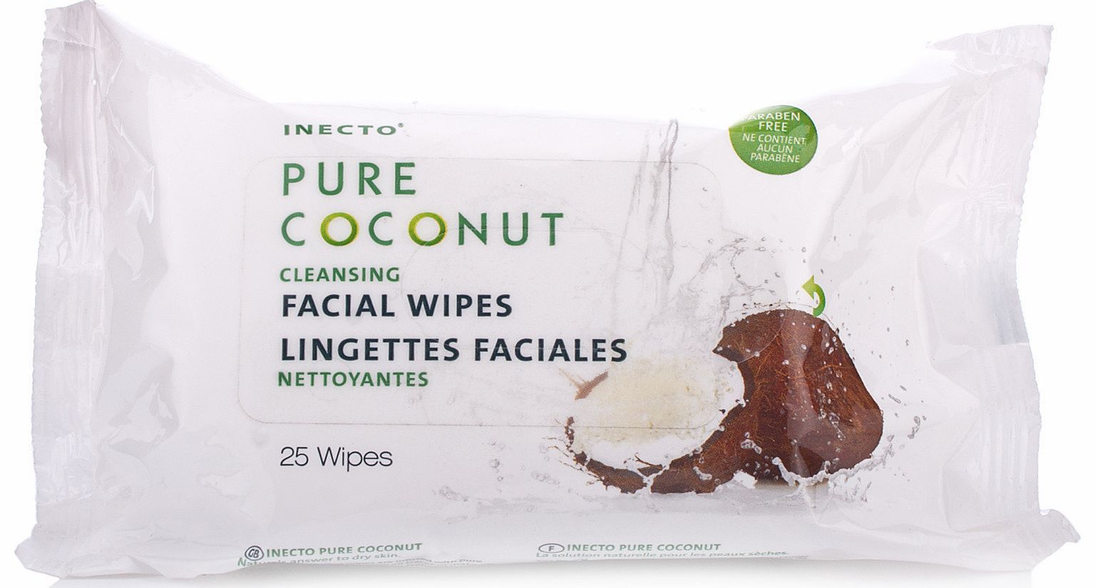 Inecto Coconut Milk Daily Cleansing Wipes
