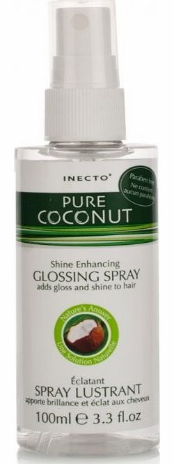 Inecto Pure Coconut Oil Glossing Spray