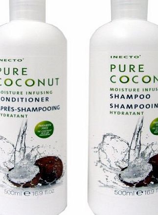 Inecto Pure Coconut Shampoo   Conditioner
