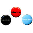 Infadels Badge Set Button Badges
