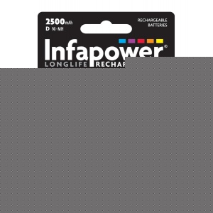 Infapower D 2500mAh Longlife Rechargeable