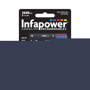 Infapower D 2600mAh Longlife Rechargeable