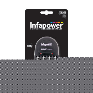 Infapower Home Battery Charger   4 AA 1300mAh