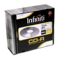INFINITI CLASSIC 52X CDR 80MIN SLIM JEWEL CASE