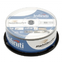 Infiniti Lightscribe CD-R 700mb, 52x compatible,
