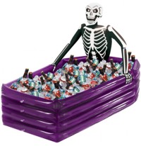 inflatable Halloween Skeleton Drinks Cooler