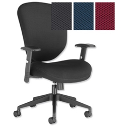 Influx Amaze Task Chair Black