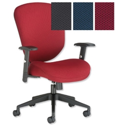 Influx Amaze Task Chair Claret