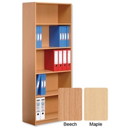 Basics Budget Bookcase Tall Maple