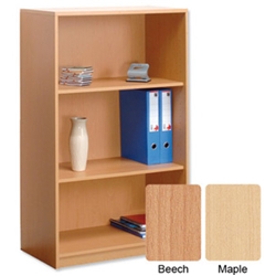 Influx Basics Standard Bookcase Medium Maple