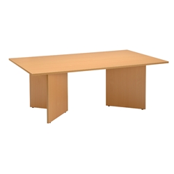 Influx Boardroom Table W2000xD1200xH730mm Beech