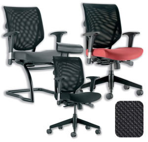 Influx Fresco Back Cover for Chair Grey