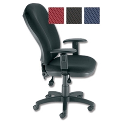 Vitalize Deluxe Black Task Chair