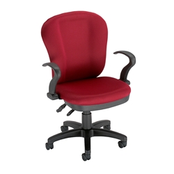 Vitalize Plus Task Chair Red Permanent