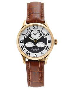 White and Blue Dial Gents Automatic Watch