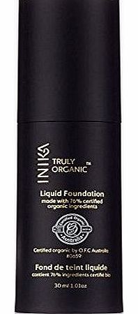 INIKA Certified Organic Liquid Mineral Foundation, Cream