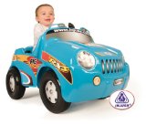 Injusa Big Boy Car With Games Console Steering Wheel 6v