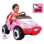 injusa Hello Kitty 6v Racing Car