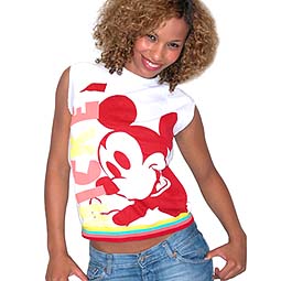 Mickey Neon Shell Top