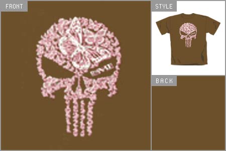 (Brown Skull) T-shirt ome_OINMTB02