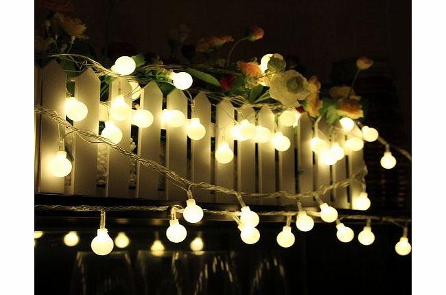 Innoo Tech InnooTech 100 LED Ball String Lights 230V Globe Outdoor Lights for Garden, party, wedding (Warm White)