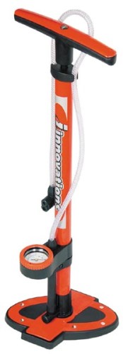 Innovations Top Dog St Floor Pump With Gauge Red