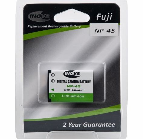 Inov8 Fuji NP45 Digital Camera Battery - Equivalent
