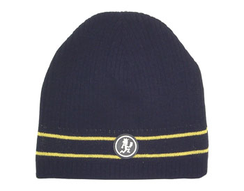 Rubber Patch Beanie Hat