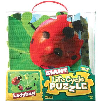 Giant Life Cycle Puzzle - Ladybug