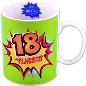 Inside Out 18th Birthday Mug