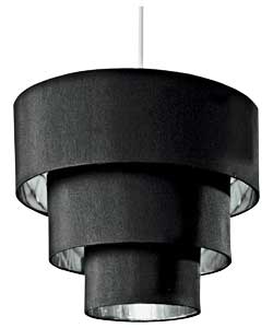 Inspire 3 Tier Black and Silver Shade