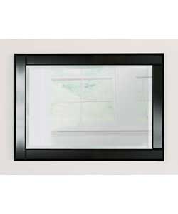 Inspire Choc Bevelled Framed Mirror